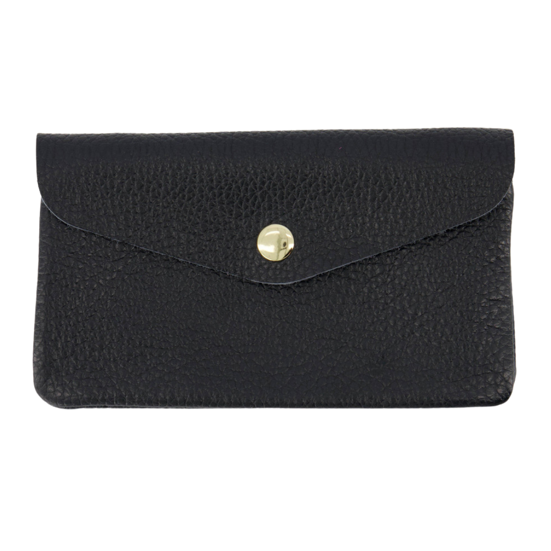 Leather wallet | Rose Metallic