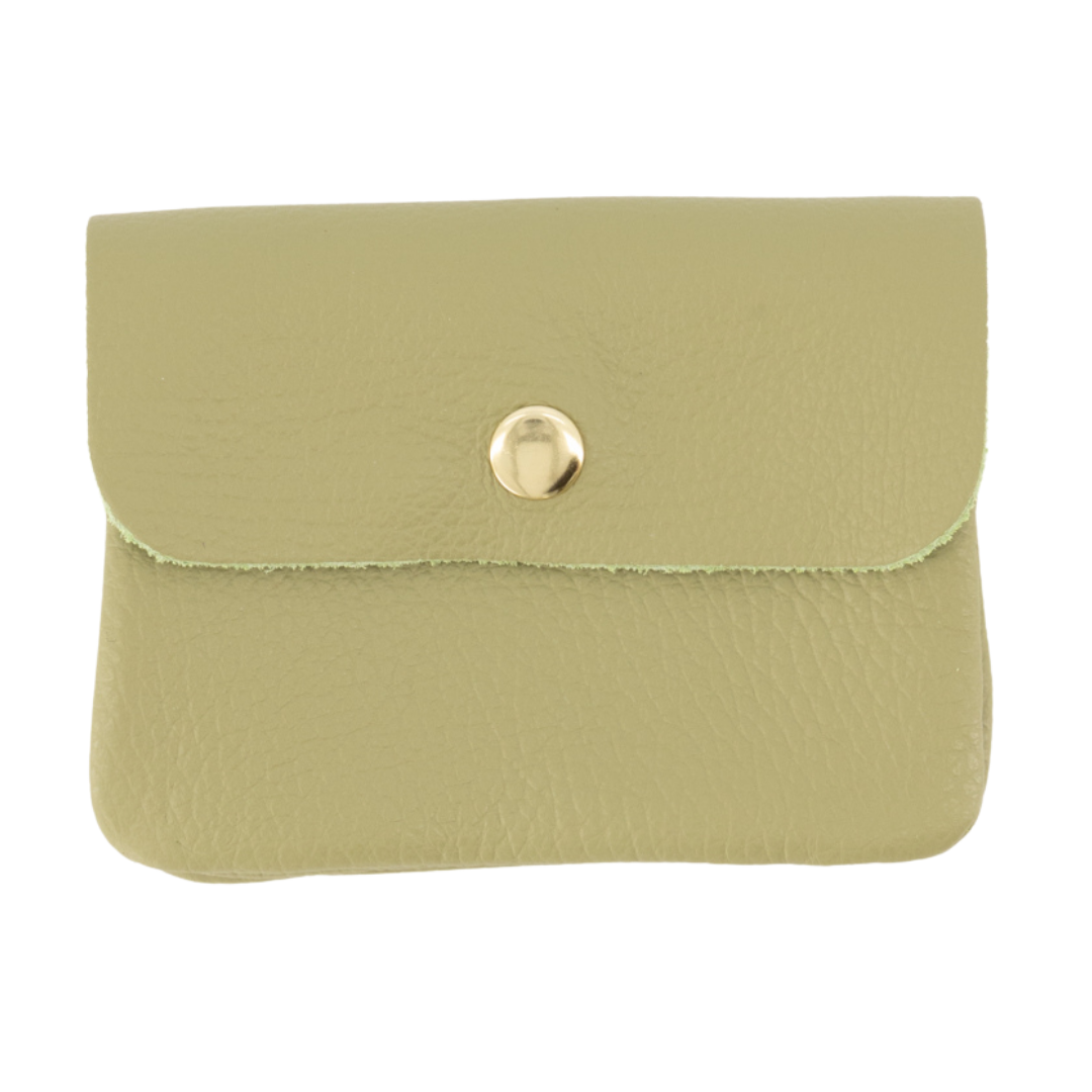 Leder Portemonneetje Sanne | Matcha