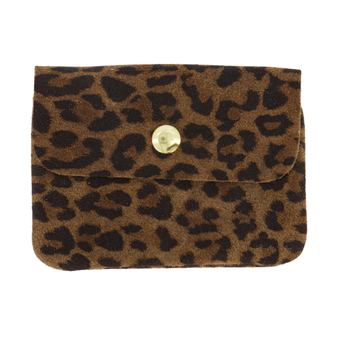 Leather wallet | Rose Metallic