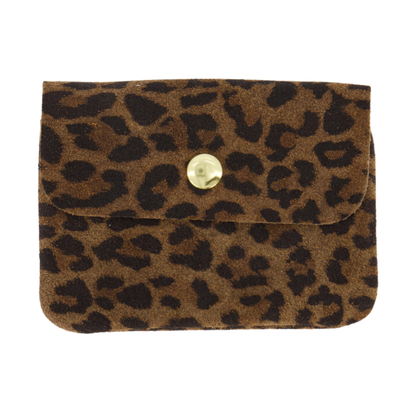 Leather wallet | Rose Metallic