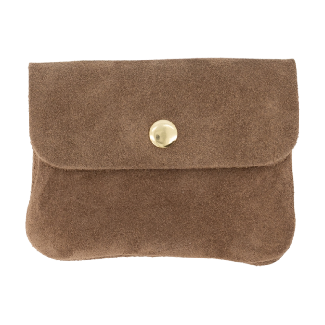 Leather wallet | Rose Metallic