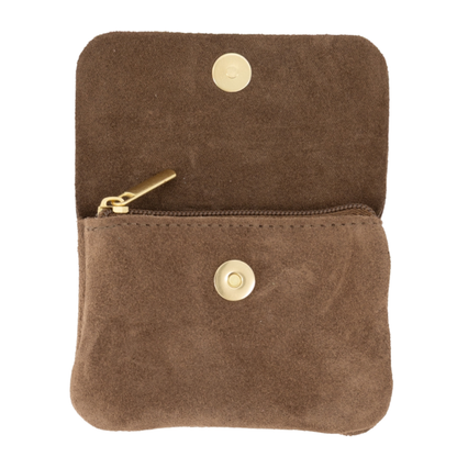 Leather wallet | Rose Metallic