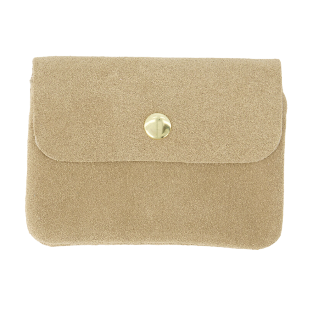 Leather wallet | Rose Metallic