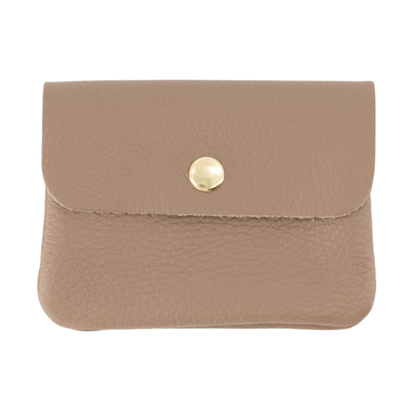 Leather wallet | Rose Metallic