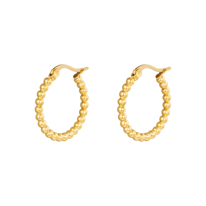 Earrings Spheres Gold