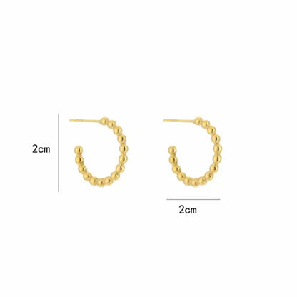 Earrings Dots 2 | Gold