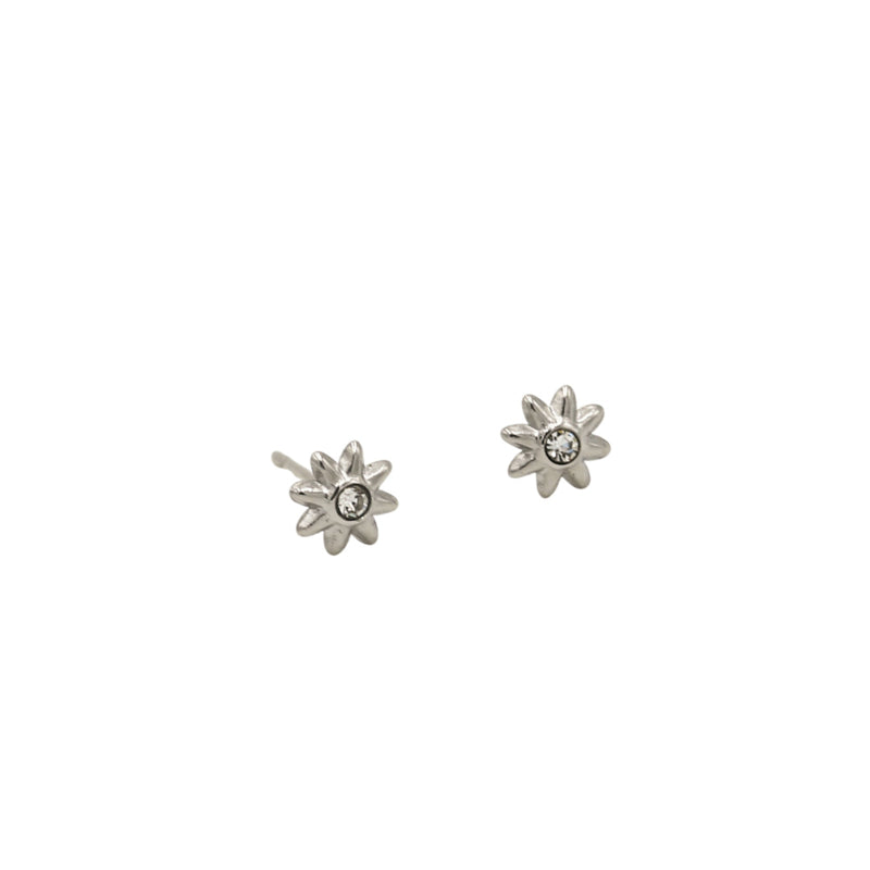 Earrings Flowers | 01 Silver