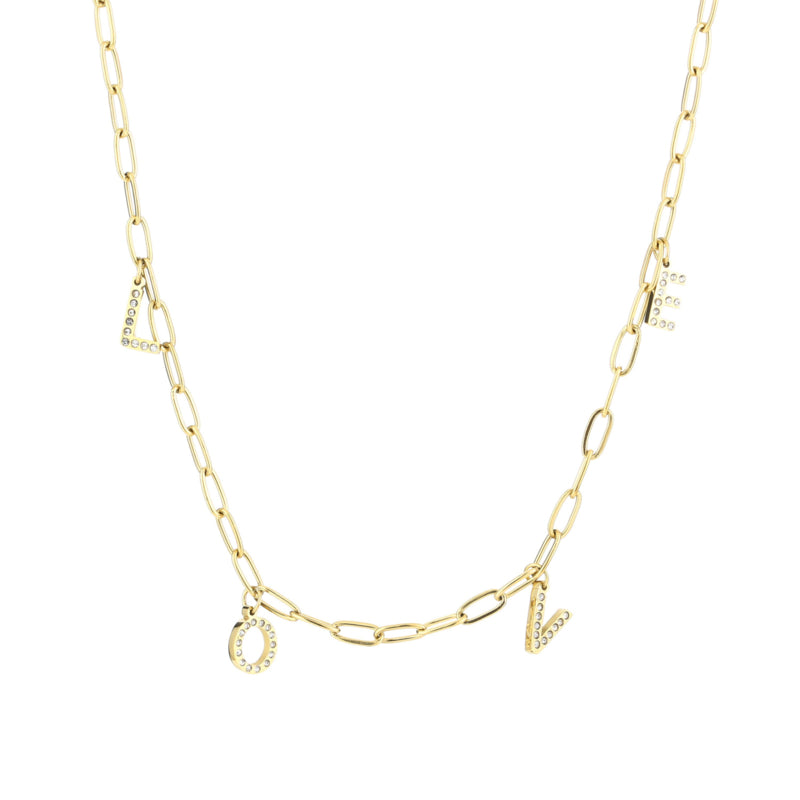 Necklace LOVE | gold