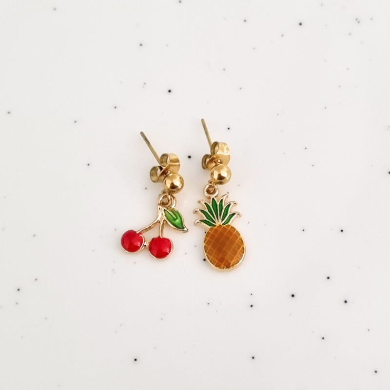 Earrings Fruit | Gold