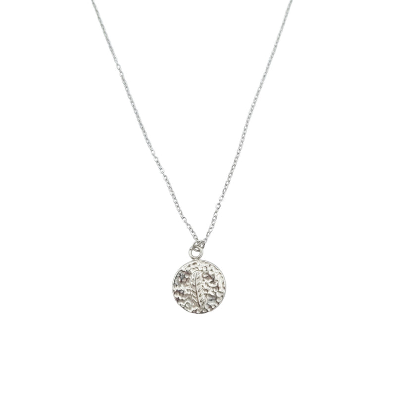 Ketting Feather | Silver