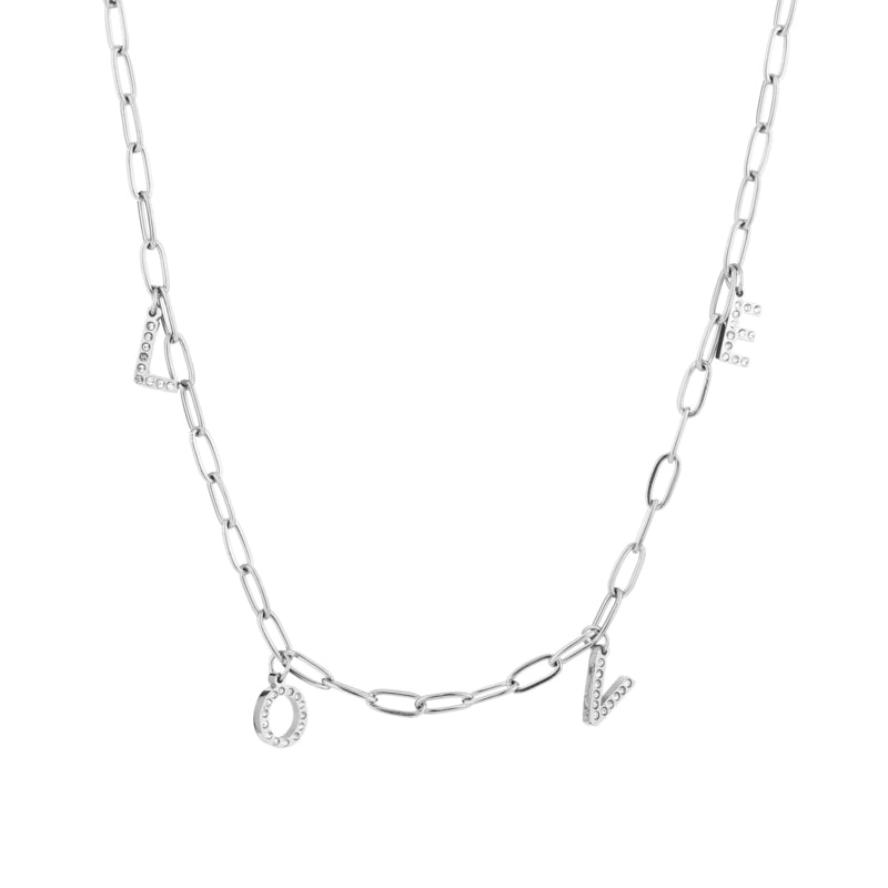 Necklace LOVE | silver