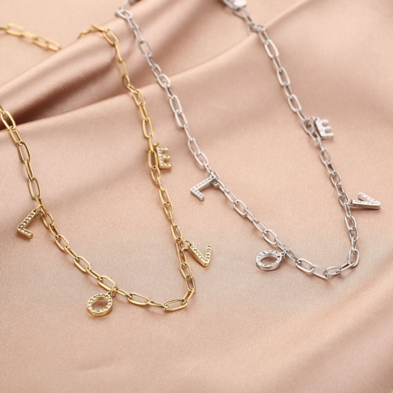 Necklace LOVE | gold