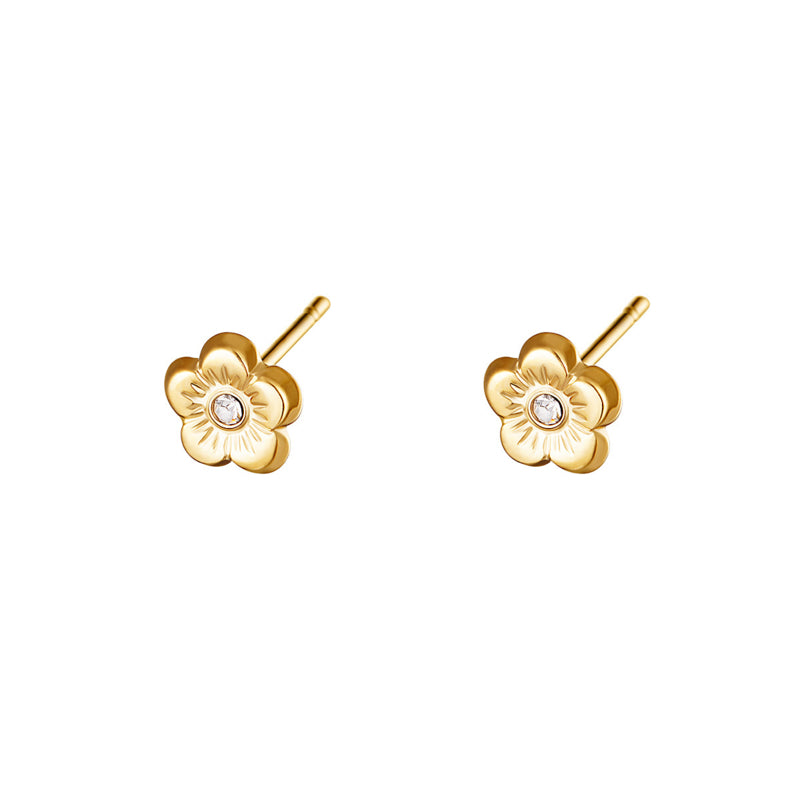 Earrings Flowers | 03 Gold