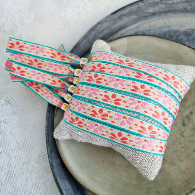 Lint Armbandje Flowers