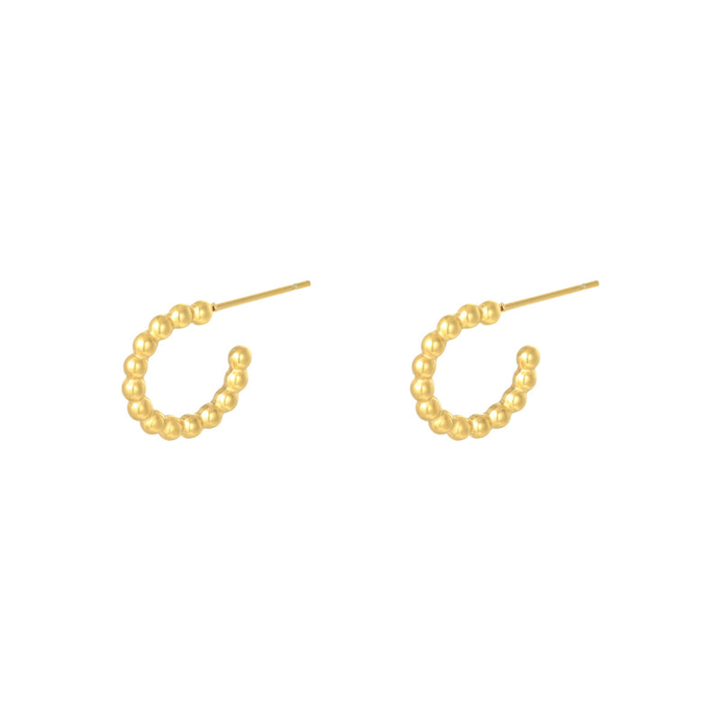 Earrings Dots Gold