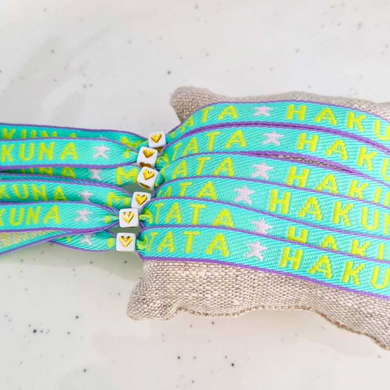 Ribbon Bracelet Hakuna Matata