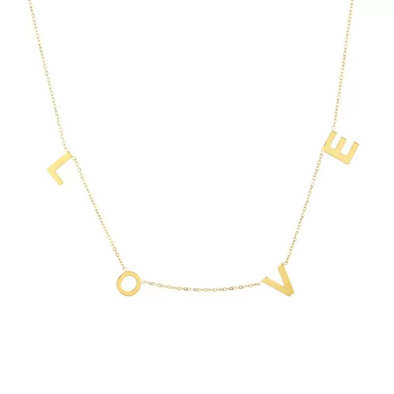 Necklace LOVE 03 | gold