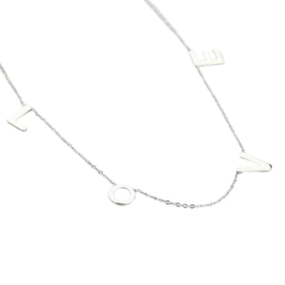 Necklace LOVE 02 | silver